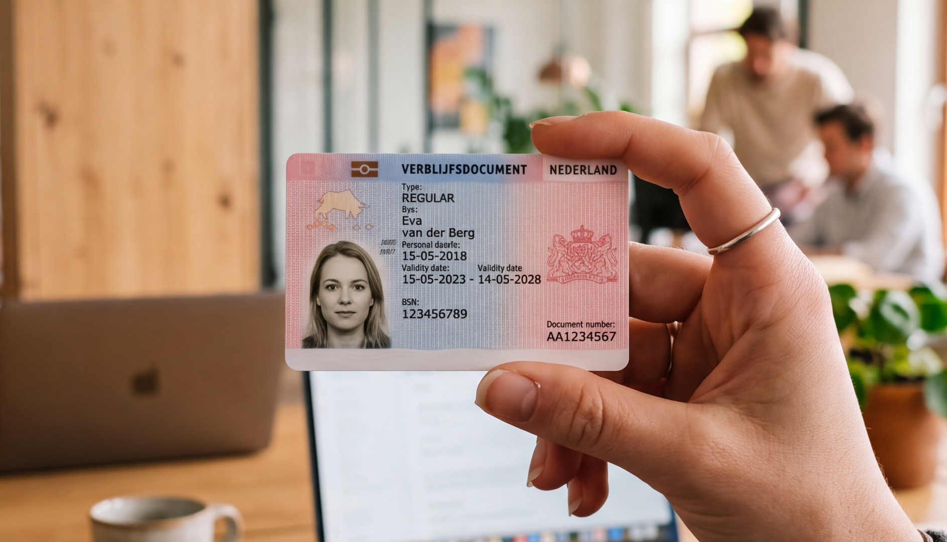 Right to work-controle van een identiteitsdocument en de werkstatus van een kandidaat