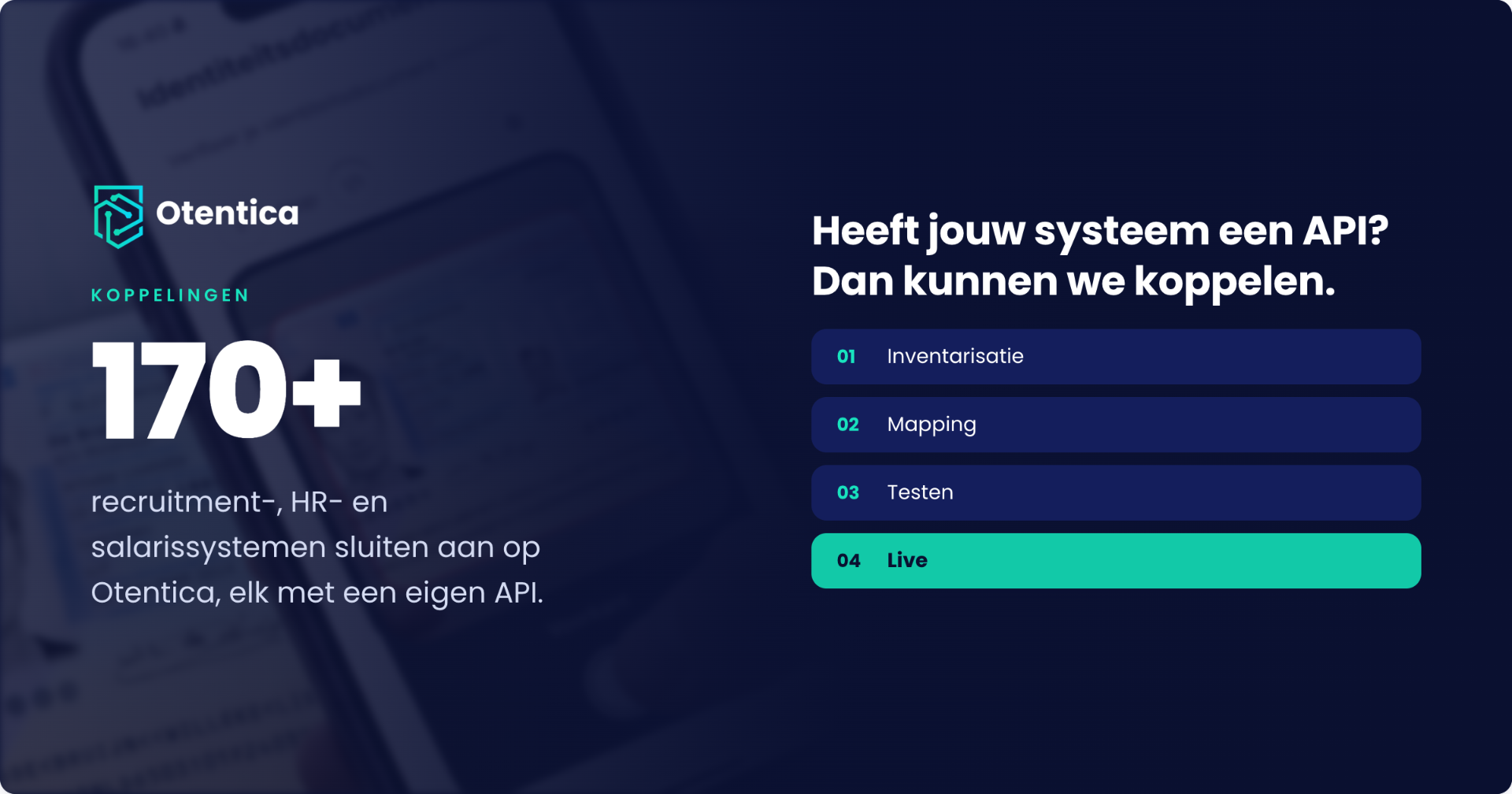 Otentica koppelen aan je bestaande ATS of HR-systeem
